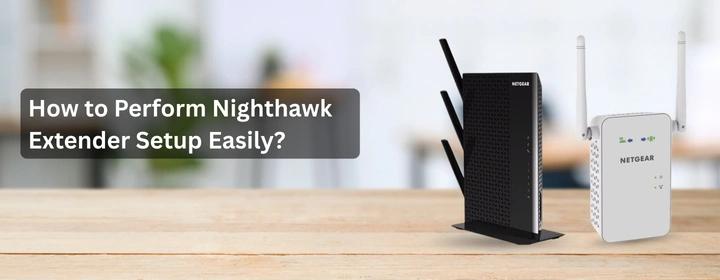 Nighthawk Extender Setup
