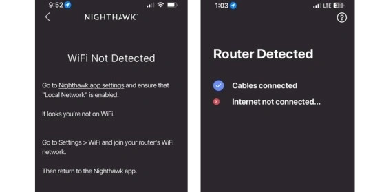 Nighthawk App Not Working