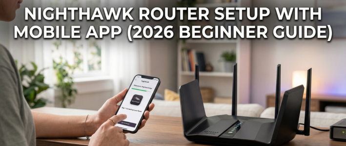 nighthawk router setup