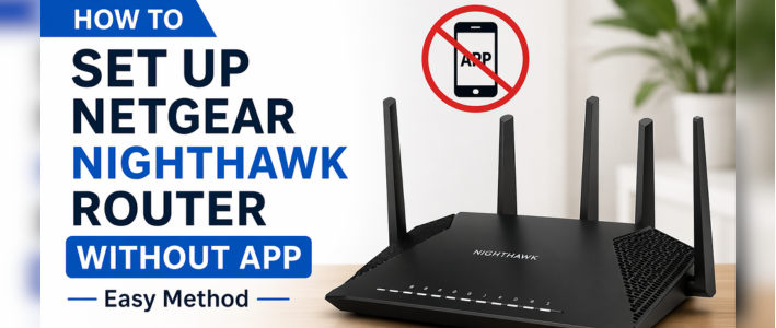 Set Up Netgear Nighthawk Router Without App