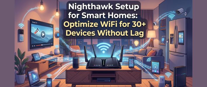 Nighthawk Setup for Smart Homes