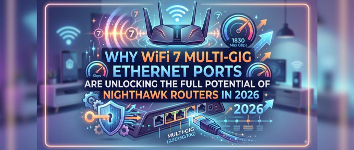 WiFi 7 Multi-Gig Ethernet Ports