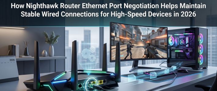 Nighthawk Router Ethernet Port Negotiation